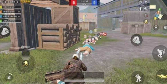 和平精英团队竞技卡围墙外bug攻略