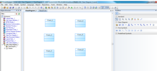 Power Designer设计UML类图的具体过程截图