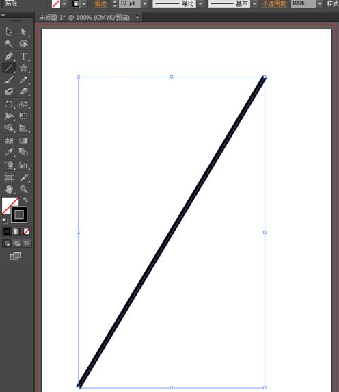 Adobe Illustrator CS6画出虚线图的详细步骤截图