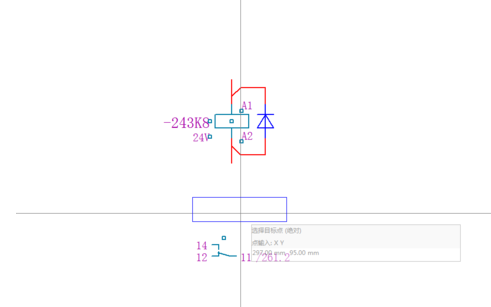 Eplan更改元件的线圈到关联触点的距离的操作教程截图