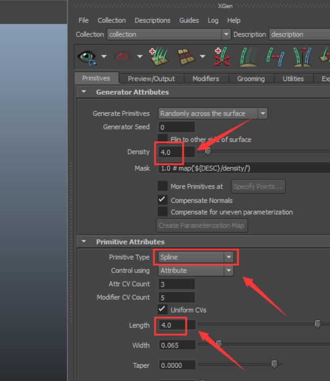 maya将模型转为xgen曲线的操作教程