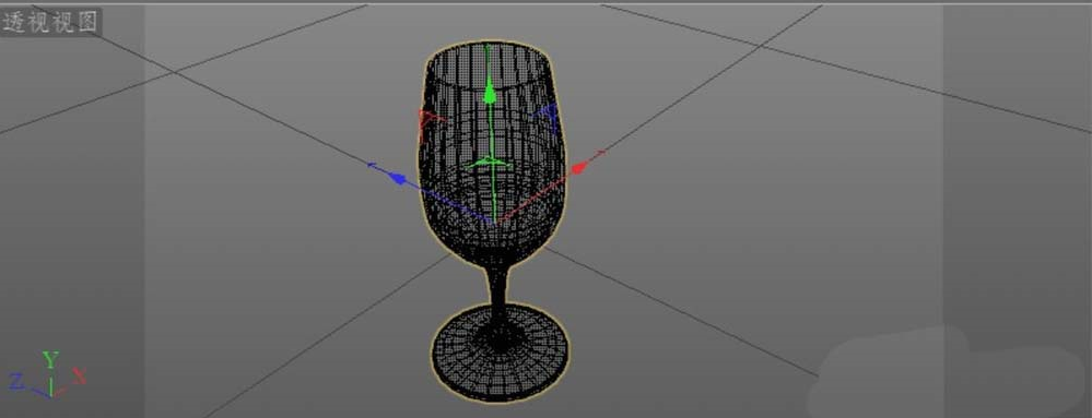 C4D创建模立体红酒杯的详细方法截图