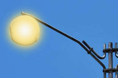 Photoshop点亮路灯的操作详细方法截图