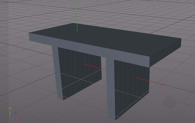 C4D建模立体小石凳模型的详细操作方法