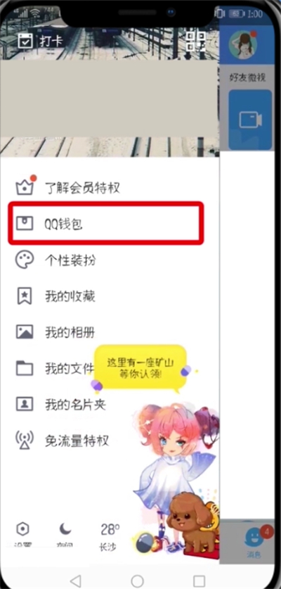 QQ中查看交易记录的具体步骤截图