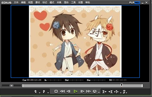 edius做出边缘模糊效果的简单方法