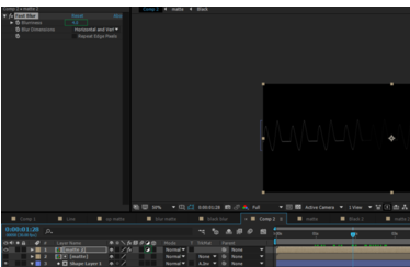 AE做出心电图的简单方法截图