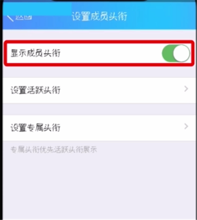 QQ群中显示头衔的操作方法截图