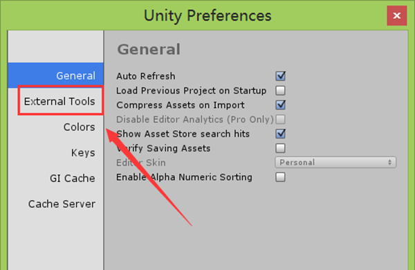 unity3D设置编程环境的操作方法截图