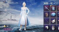 和平精英冰雪套装雪国幻梦外观特征解析