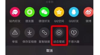 抖音动态壁纸设置的具体方法截图