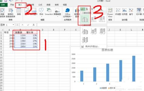 excel2016添加次坐标轴的操作流程截图