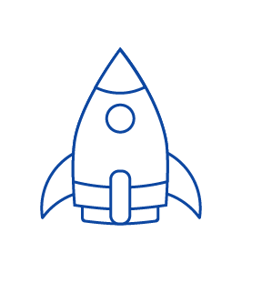 ai制作扁平化小火箭的详细方法截图