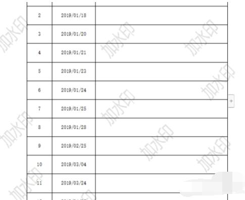 WPS添加连续多个水印且铺满整页的操作步骤截图