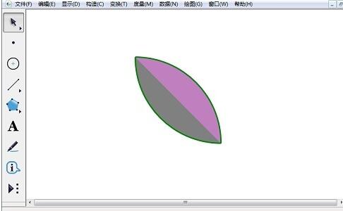几何画板绘制花瓣图形的操作方法截图