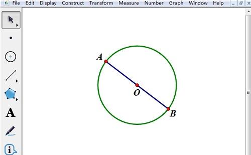 几何画板将圆奇数等分的操作方法截图