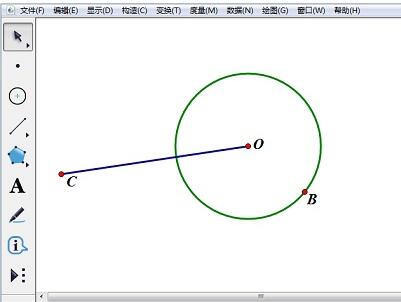 几何画板绘制圆的切线的详细方法截图