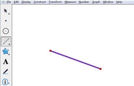 使用几何画板绘制105度的角的操作教程
