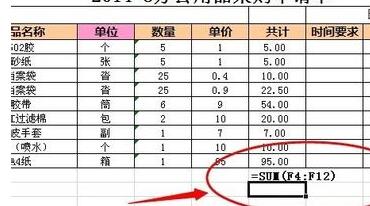 Excel函数求和结果总显示公式的处理教程截图