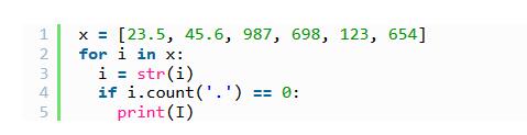 Python输出整数的操作内容截图