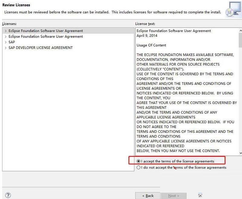 eclipse安装SAP Fiori开发环境的详细步骤截图