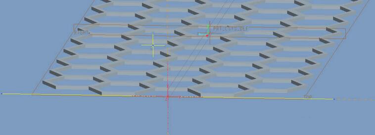 Proe建模六边形镂空物体的详细教程截图