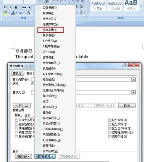 word文档快速批量删除英文而只保留中文的操作方法截图