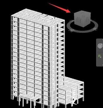 Revit中显示特定三维楼层的详细步骤截图