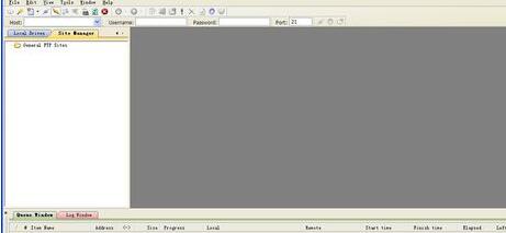 cuteftp中进行设置中文的操作方法截图