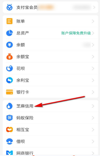 支付宝怎么提升芝麻分 支付宝中提升芝麻分的方法步骤截图