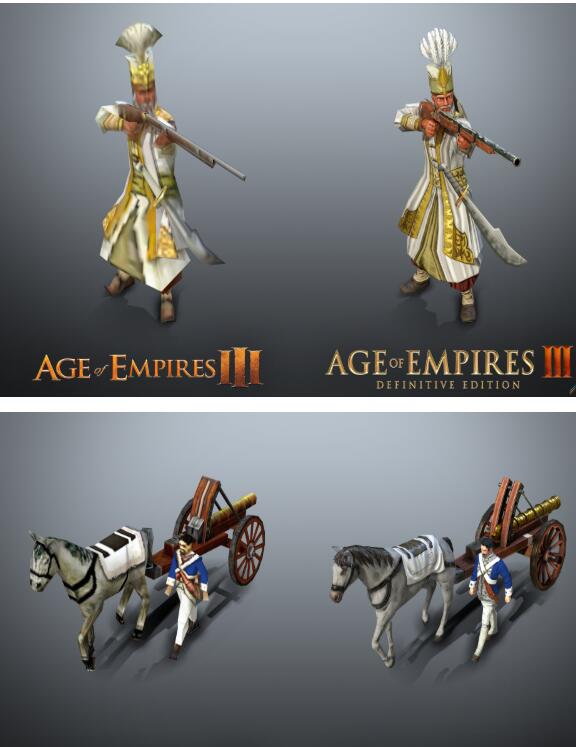 帝国时代3决定版和原版区别 帝国时代3决定版与原版画面对比介绍截图