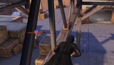 和平精英突变团竞房梁怎么上去?和平精英突变团竞房梁上去操作攻略截图