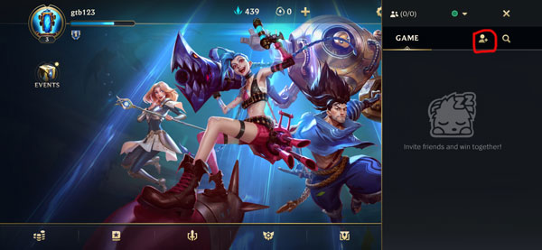 英雄联盟手游怎么拉好友组队？添加好友组队开黑方法详解截图