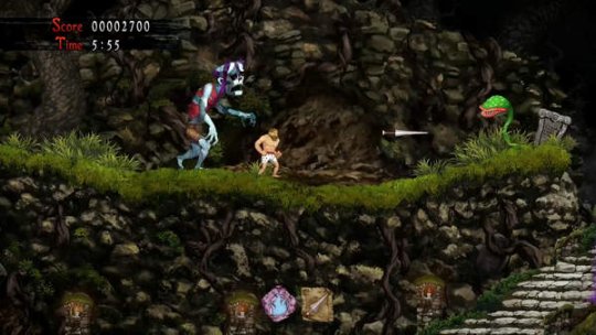 《魔界村:重制版》正式发售日期 即将登陆NS。截图
