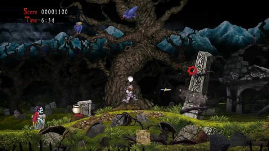 《魔界村:重制版》正式发售日期 即将登陆NS。截图