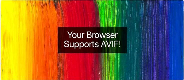 火狐浏览器84.0 版将默认开启 AVIF 图像格式截图