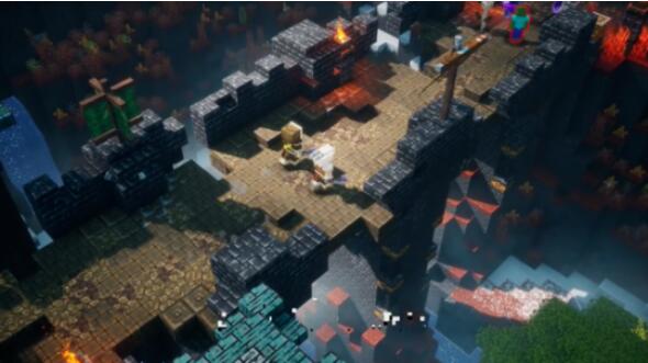 《我的世界:地下城》正式推出新DLC “嚎叫山峰”截图