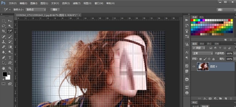 Photoshop如何判断图片位置出现溢色？Photoshop判断图片位置出现溢色的教程截图