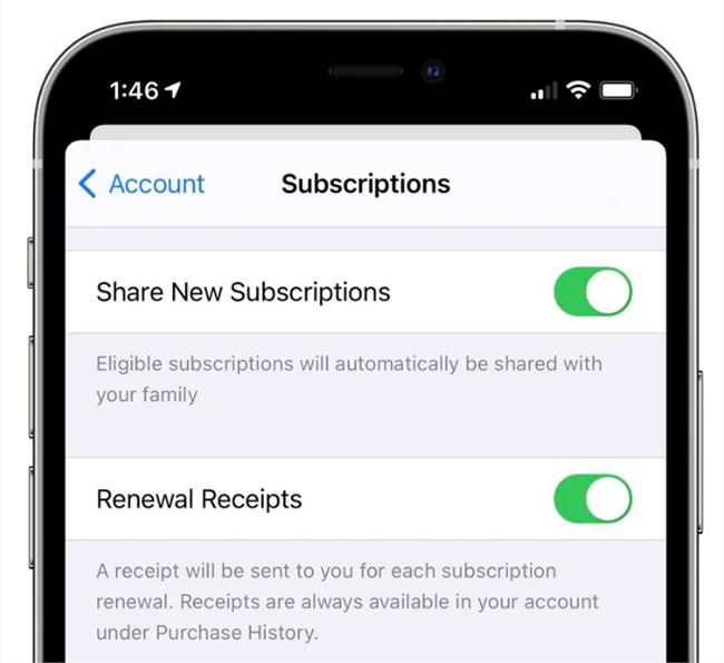 苹果App Store新增共享功能 可与家人共享订阅应用