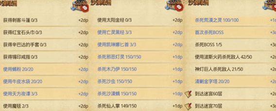 不思议迷宫沙漠绿洲DP怎么达成？不思议迷宫沙漠绿洲DP达成攻略截图