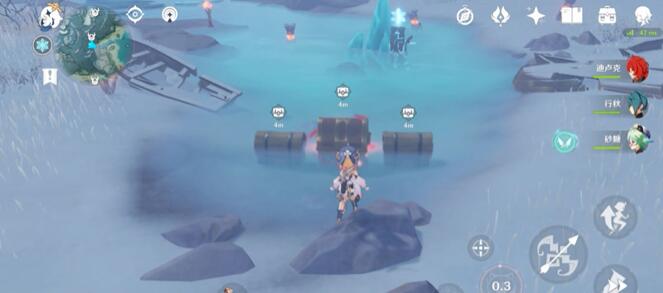 原神雪山海边如何解密 原神雪山海边解密攻略截图