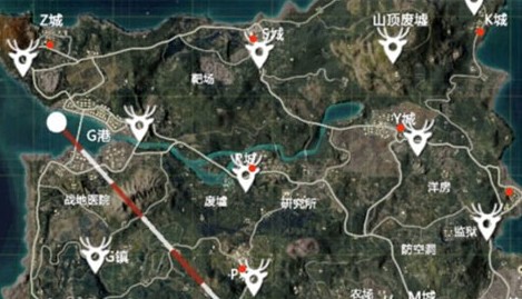 和平精英圣诞树位置2020在哪里?和平精英2020冰雪圣诞树位置分布解析