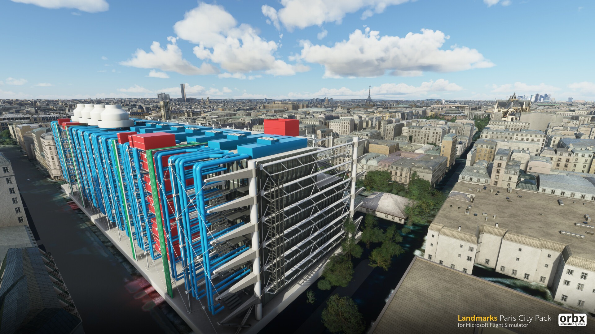 《微软飞行模拟》官方公布新插件包巴黎站截图