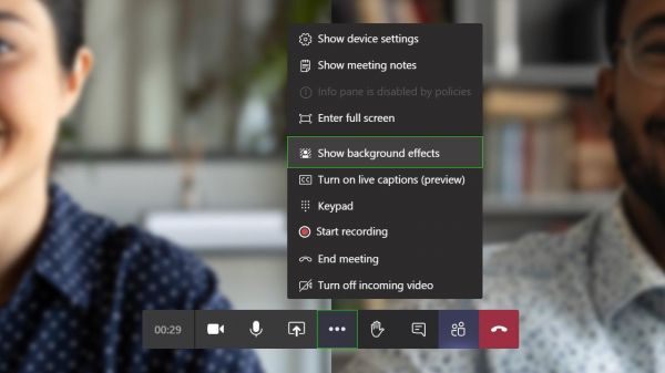 microsoft teams如何换背景 microsoft teams换背景方法截图