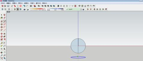 草图大师怎么绘制三维球体模型？草图大师绘制三维球体模型教程截图