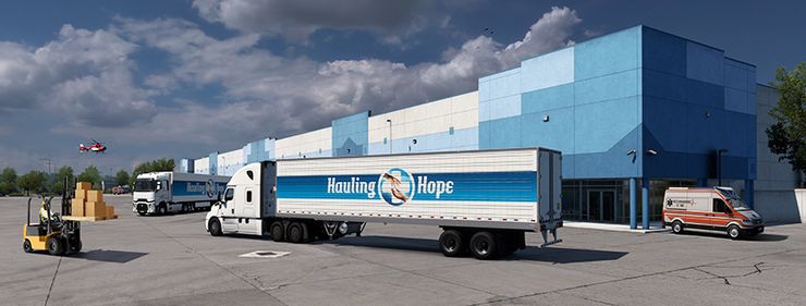 《美国卡车模拟》推出“Hauling Hope”限时活动 致敬疫情中的运输司机截图