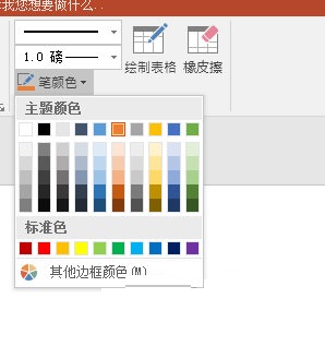 PPT2016怎么给表格加边框?PPT2016给表格加边框的操作方法截图