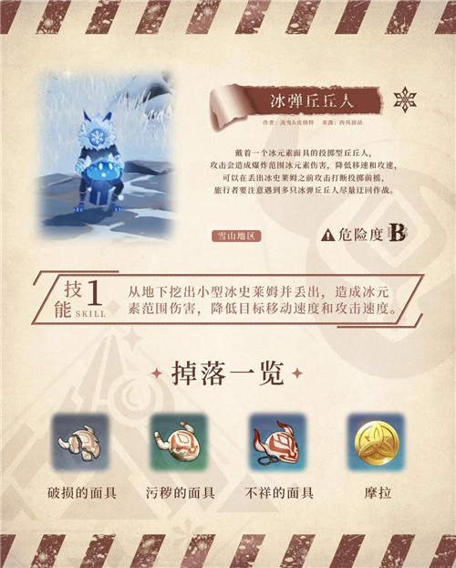 原神龙脊雪山怪物怎么打？原神龙脊雪山怪物技能及掉落物品一览