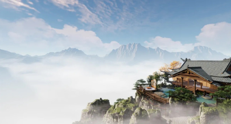 天涯明月刀手游襄州一线天在哪里天涯明月刀襄州拍照位置坐标汇总