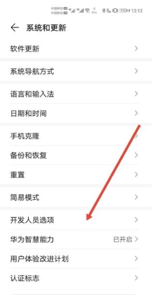华为nova8pro开发者选项在哪里 华为nova8pro进入开发者模式方法截图